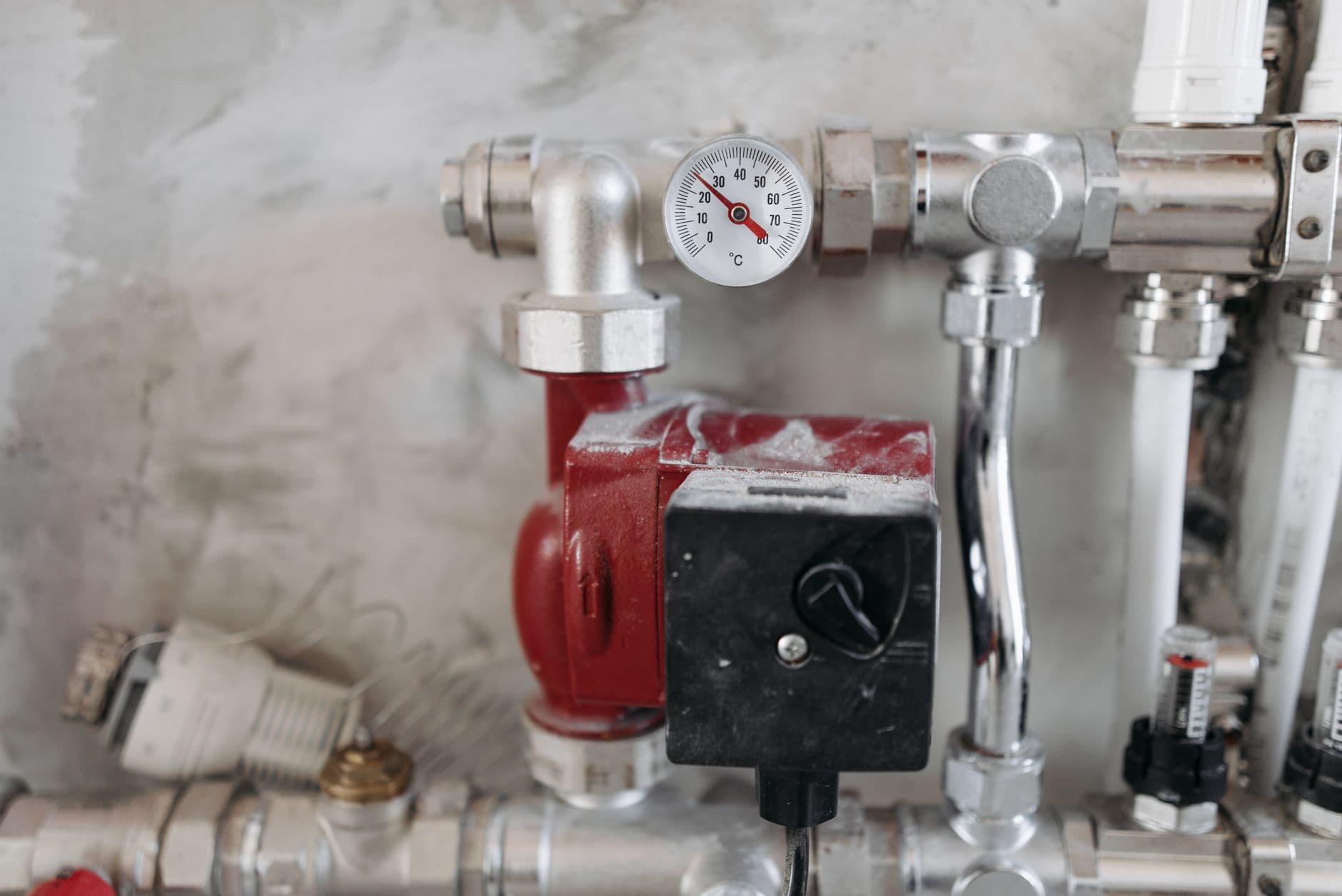 A backwater valve and sump pump system on a basement line